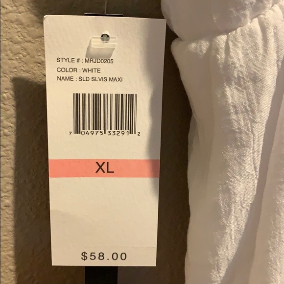 White column dress (maternity) - Picture 4 of 6